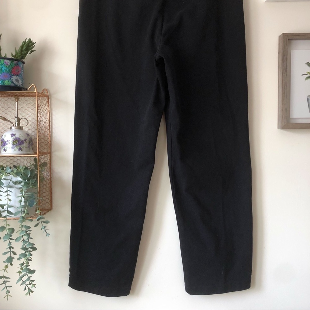 Future Collective High Rise Straight Twill Pant Yoke Seam Sz 12 Reese Blutstein - Picture 11 of 14